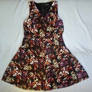 Mossimo Colorful Ribbed Sleeveless Dress